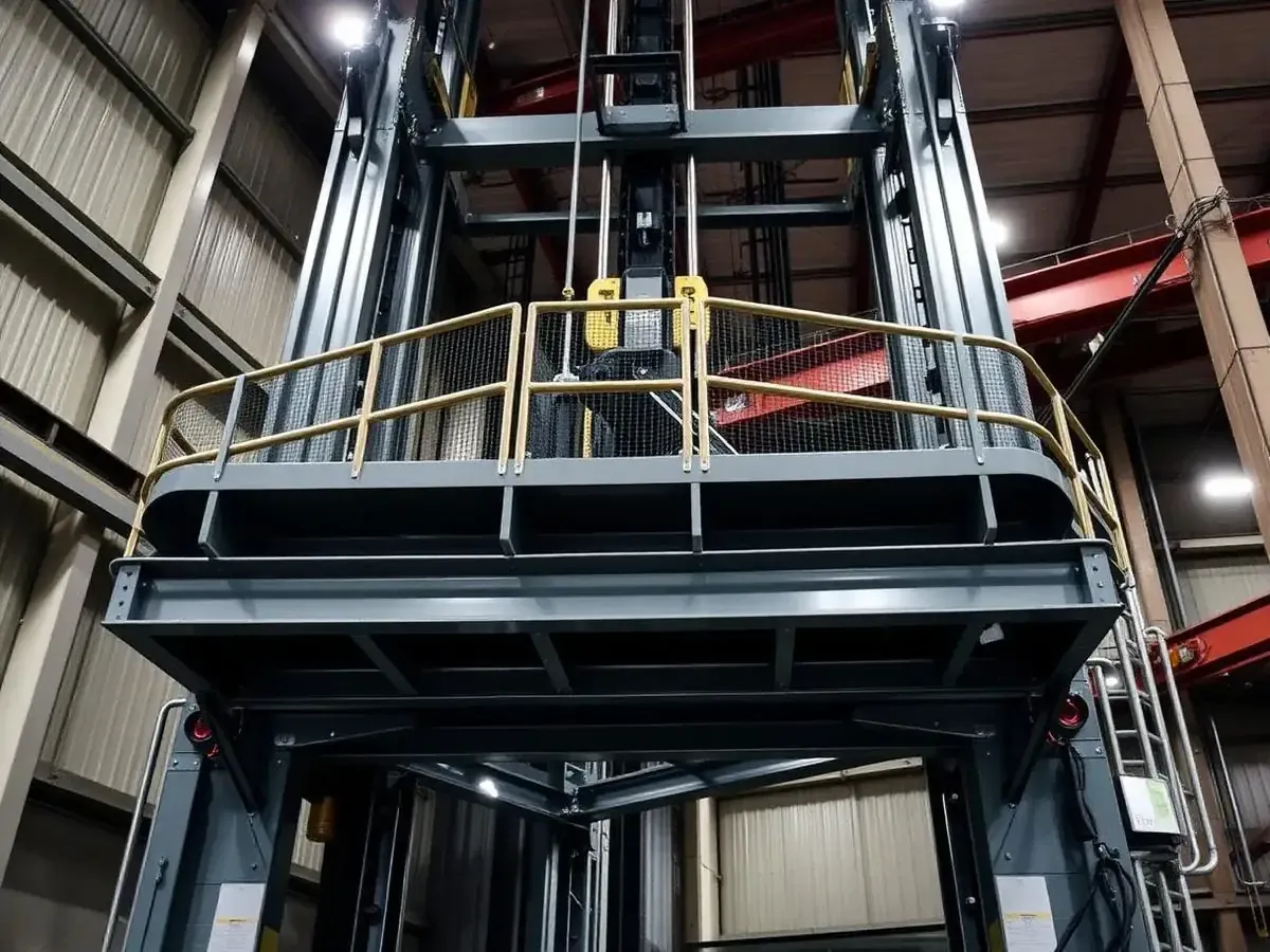 Heavy-duty 3000 KG cargo lift for warehouse and industrial use in Pakistan